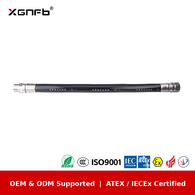 NGd Explosion-Proof Flexible Conduit Type I (PVC Sheathed)