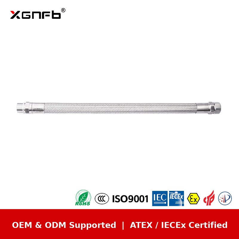 NGd Explosion-Proof Flexible Conduit Type III (Steel Wire Braided)