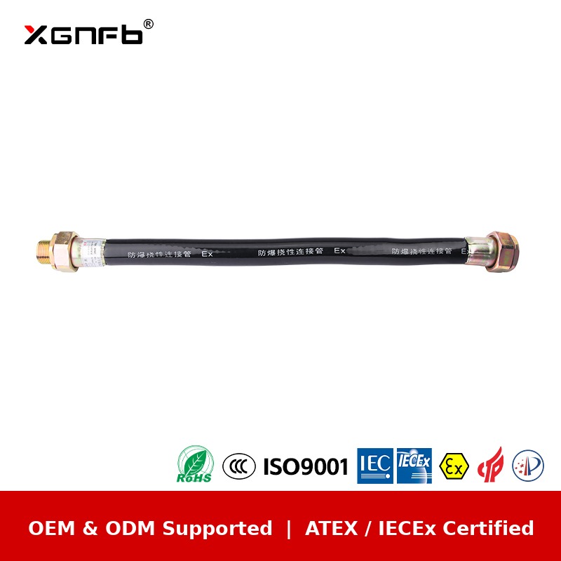 NGd Explosion-Proof Flexible Conduit Type IV (PVC, Stainless Steel Fittings)